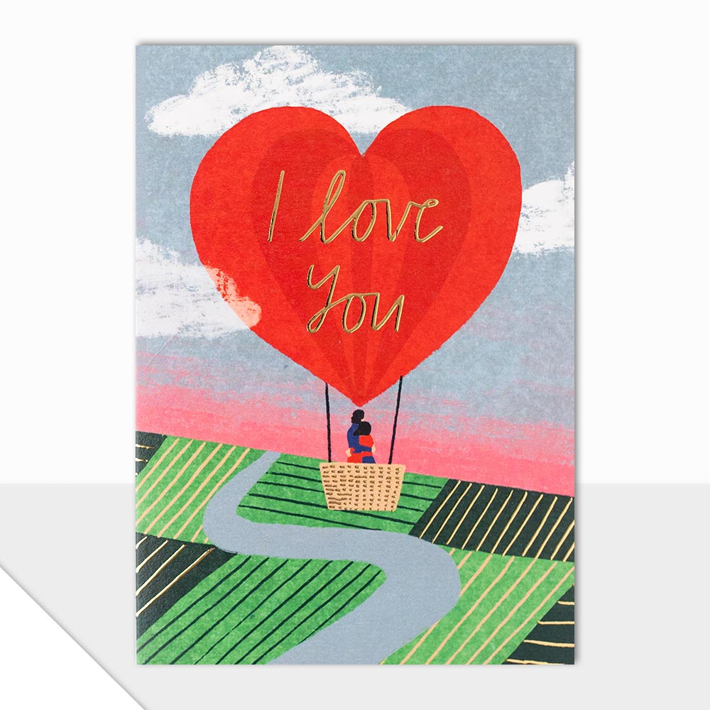 Hot Air Balloon Card