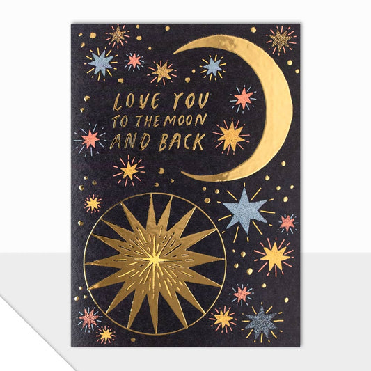 To The Moon And Back Card