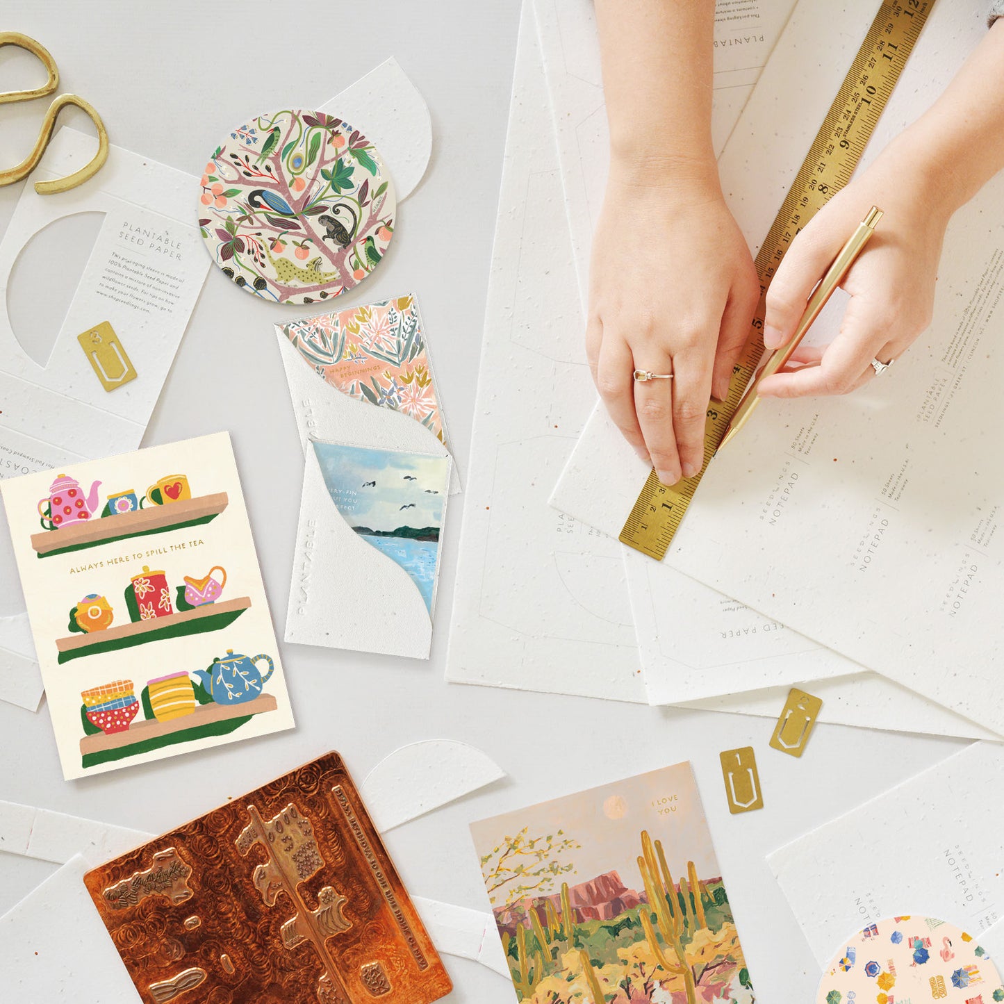 Fin Mini Greeting Card