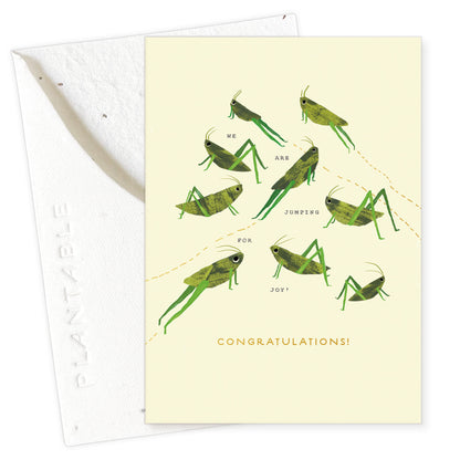 Jumping For Joy Mini Greeting Card