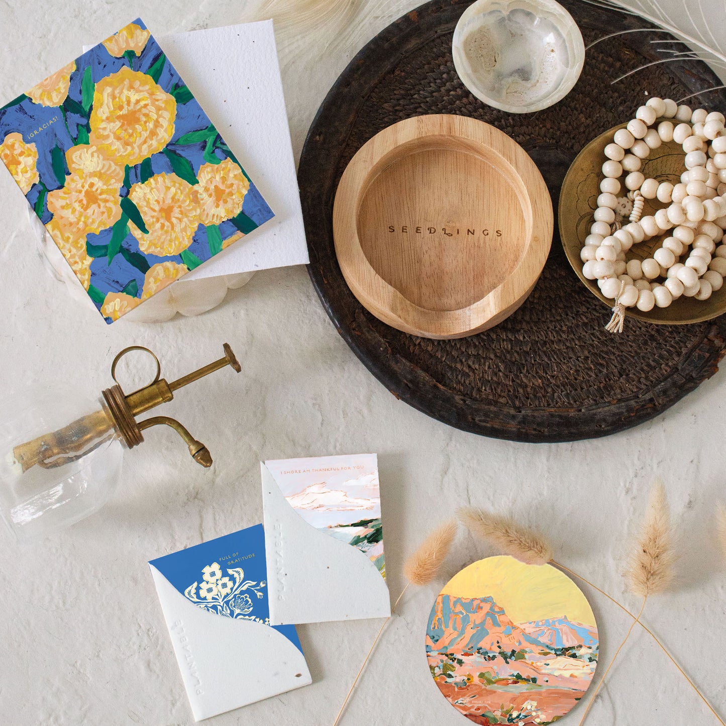 Shore Am Thankful Mini Greeting Card