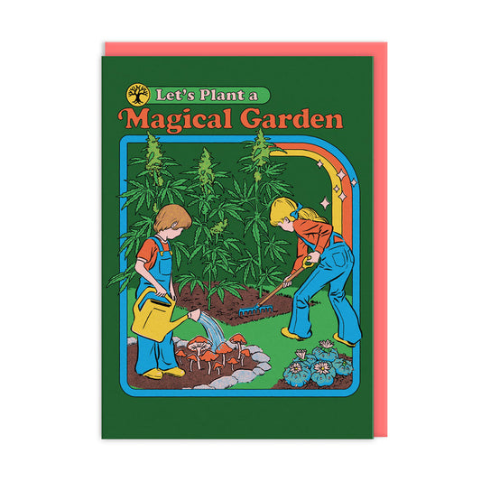 Magical Garden Greeting Card