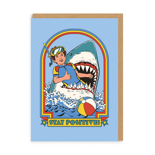 Stay Positive Card