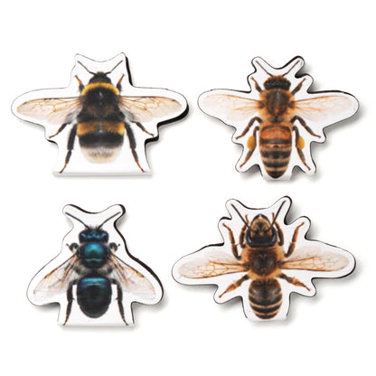 Bee Magnetic Bookmarks Set of 4