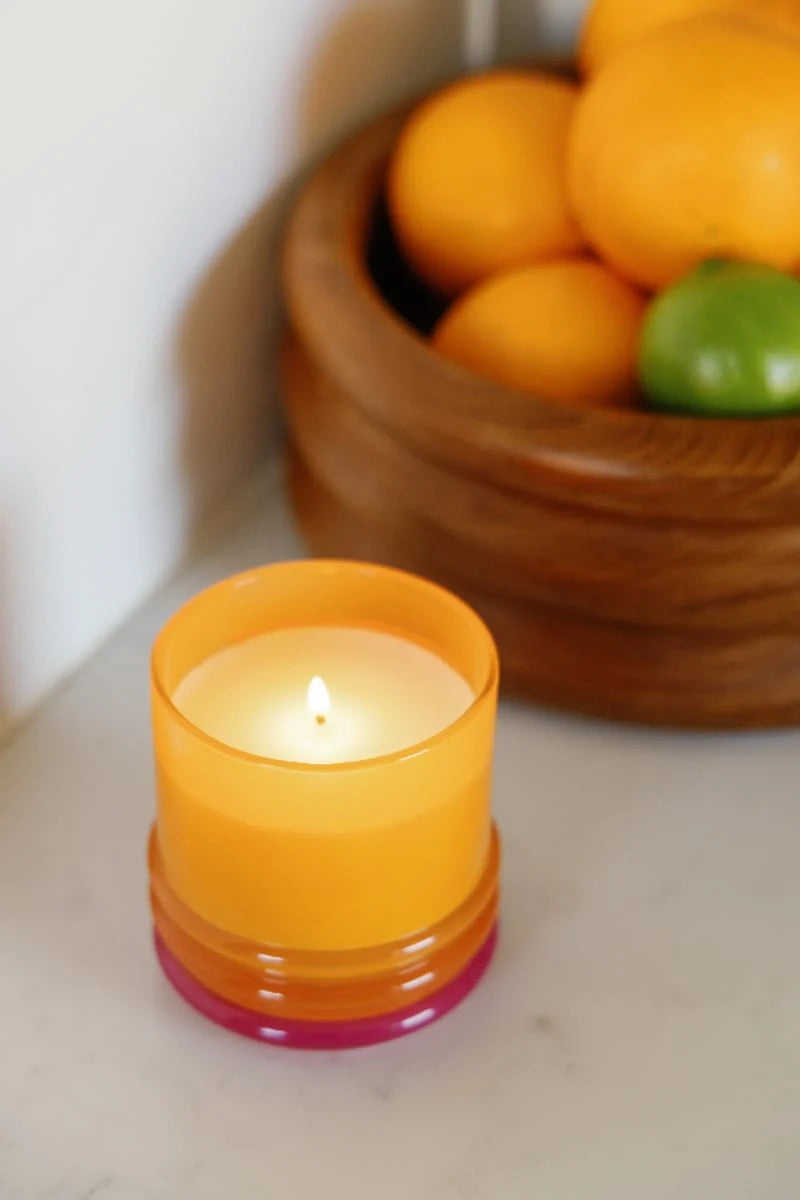 Stacked Candle Infrared Mango 7oz