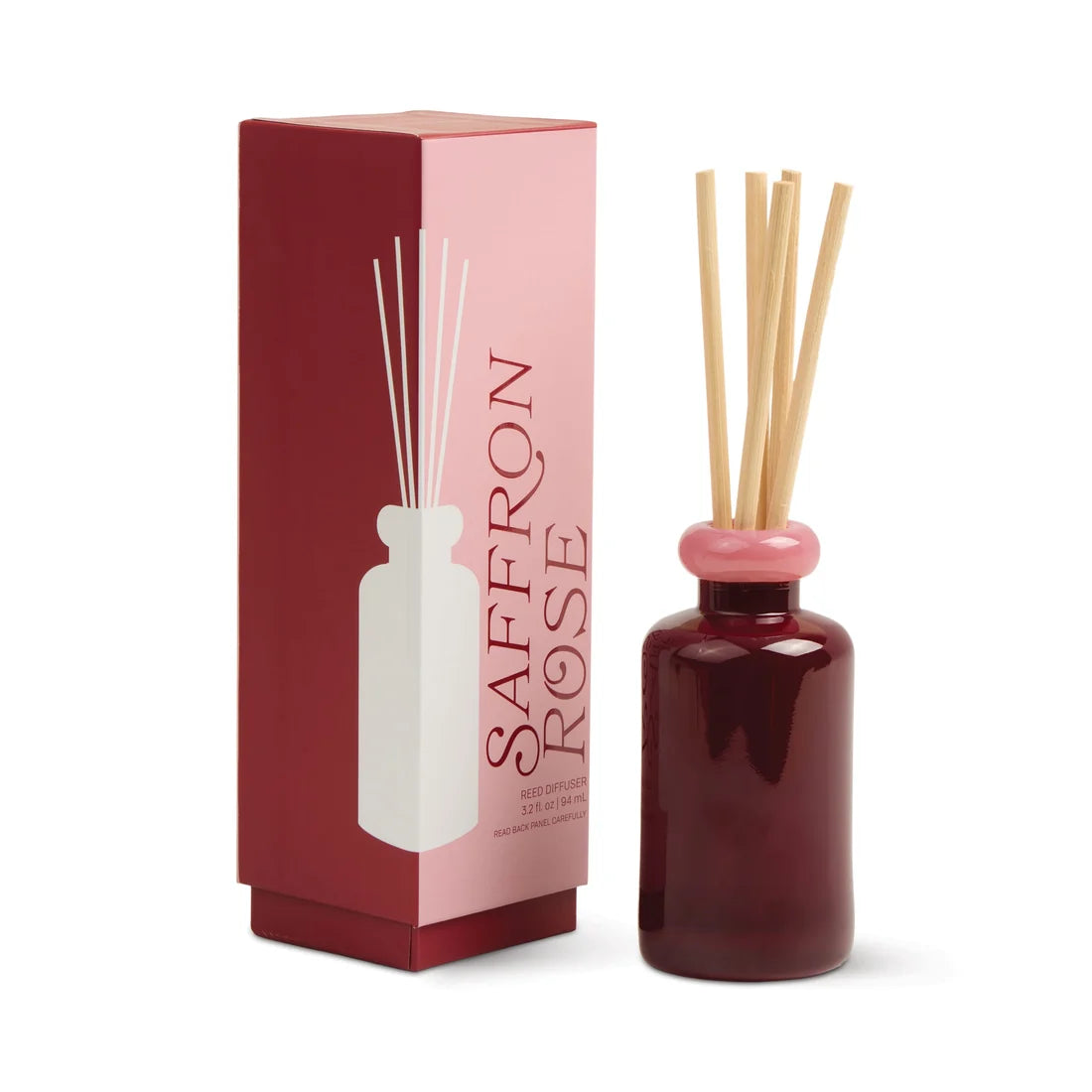 Stacked Glass Diffuser Saffron Rose