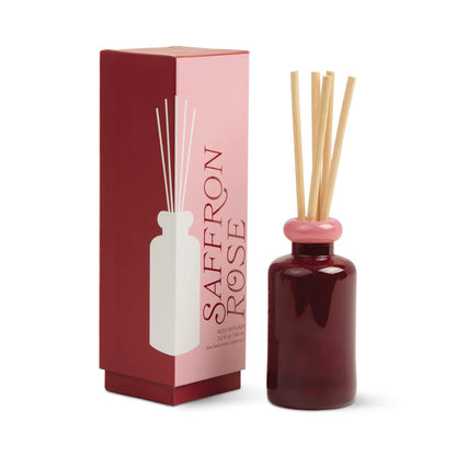 Stacked Glass Diffuser Saffron Rose