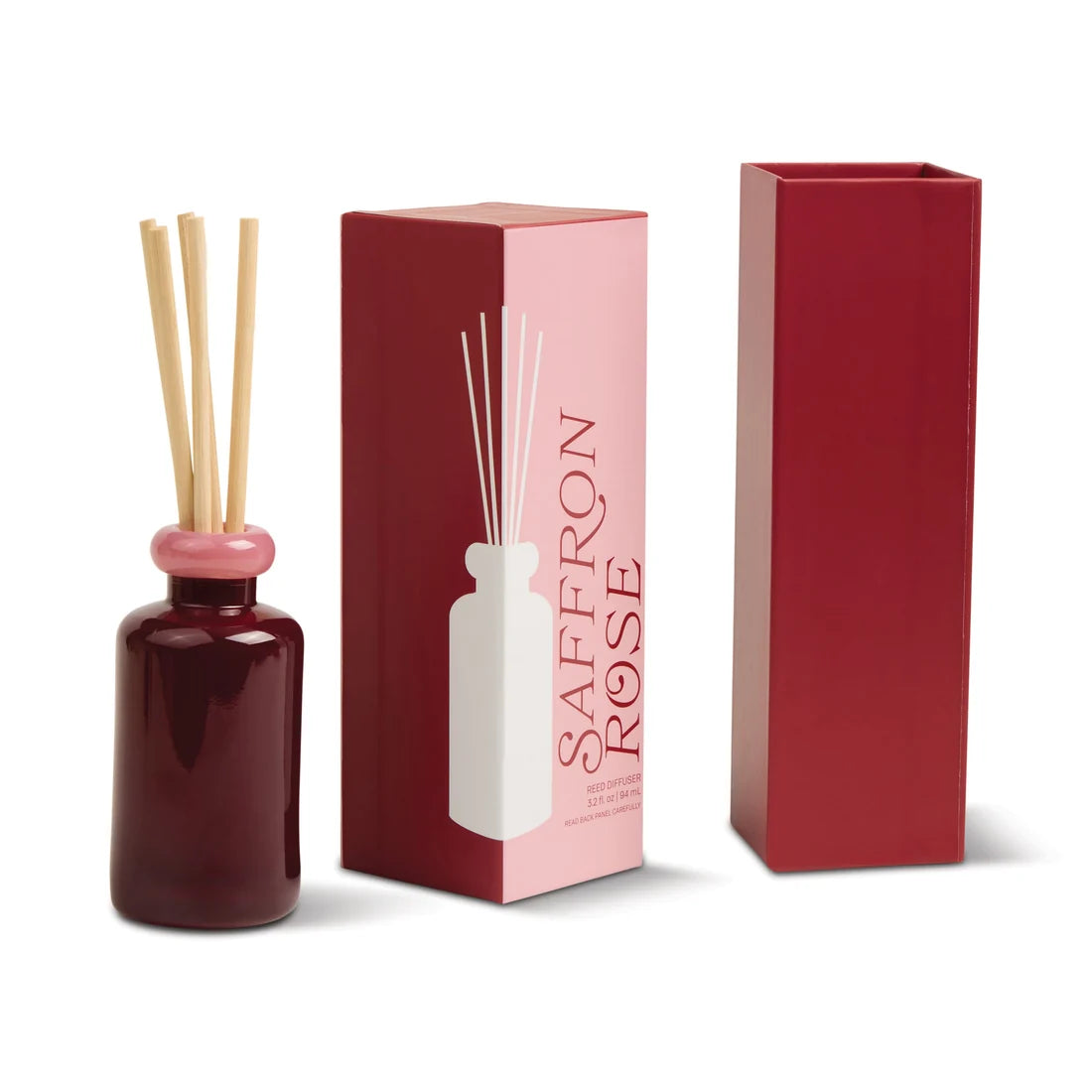 Stacked Glass Diffuser Saffron Rose