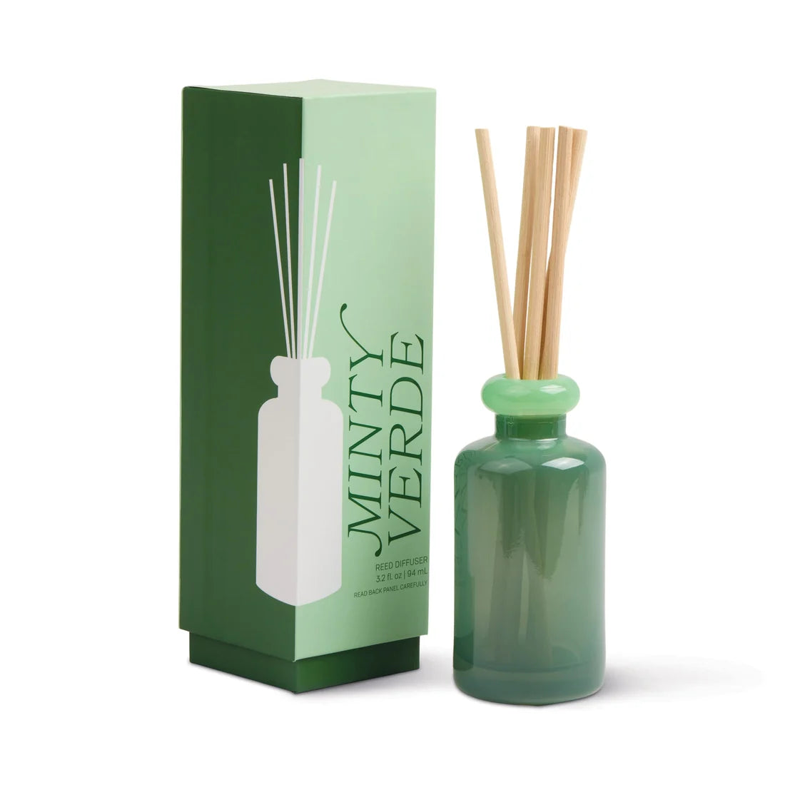 Stacked Glass Diffuser Minty Verde