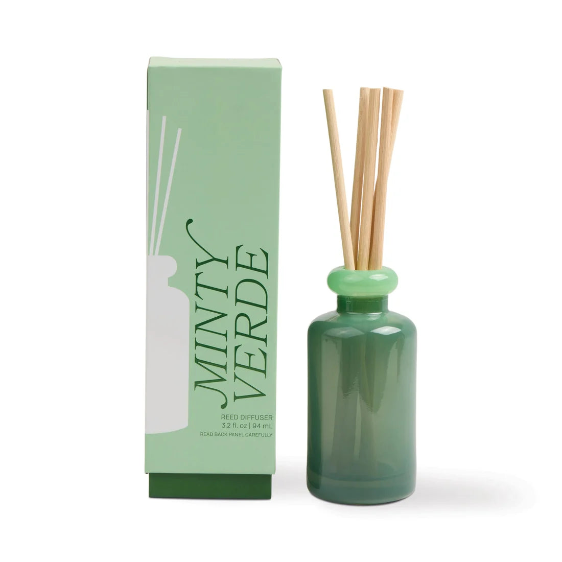Stacked Glass Diffuser Minty Verde