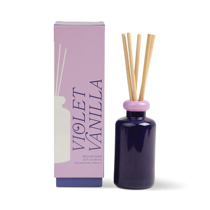 Stacked Glass Diffuser Violet Vanilla