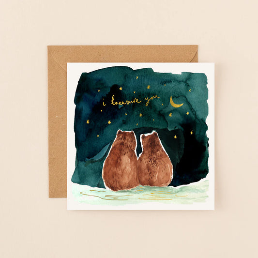 Bear Couple Card