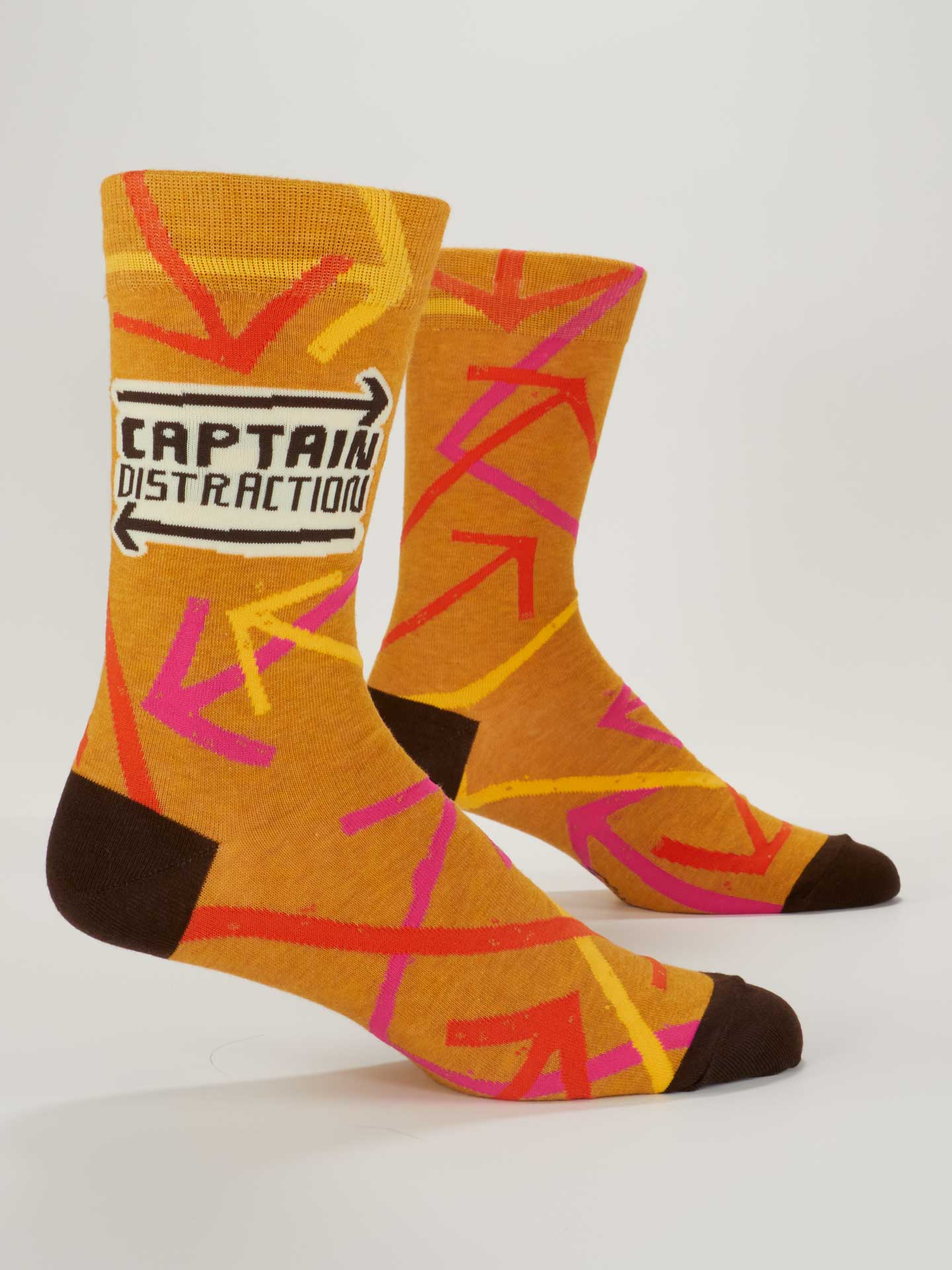 Men's Crew Socks Captain Distraction
