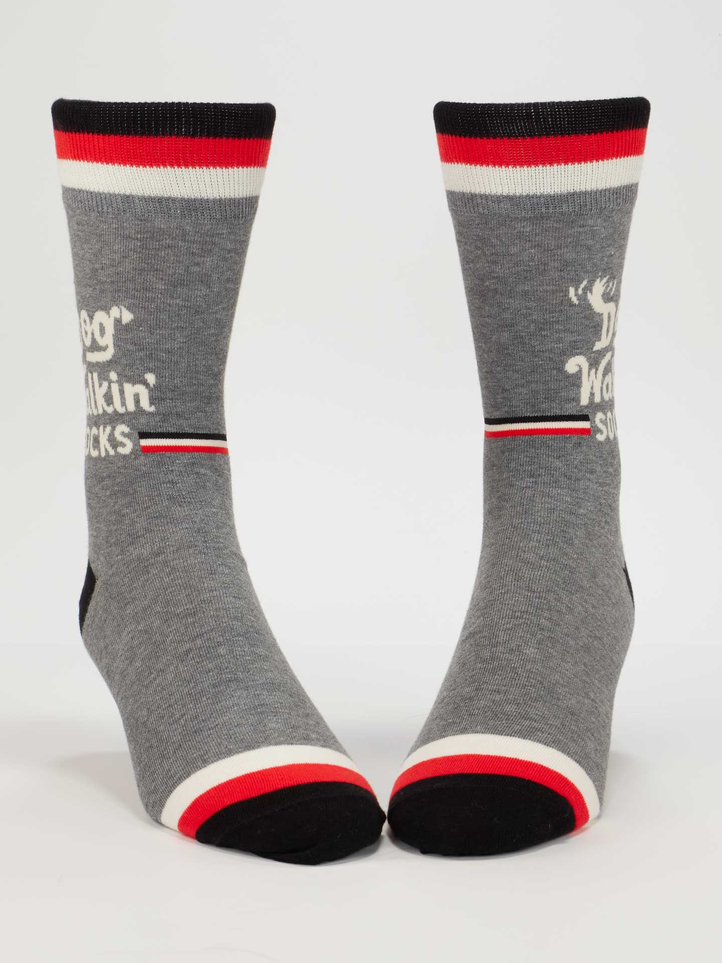 Men's Crew Socks Dog Walkin