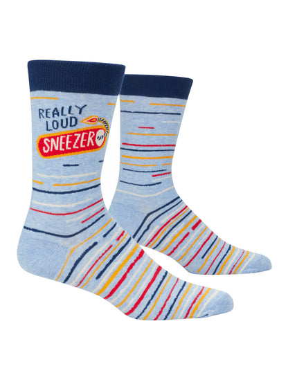 Men's Crew Socks Really Loud Sneezer