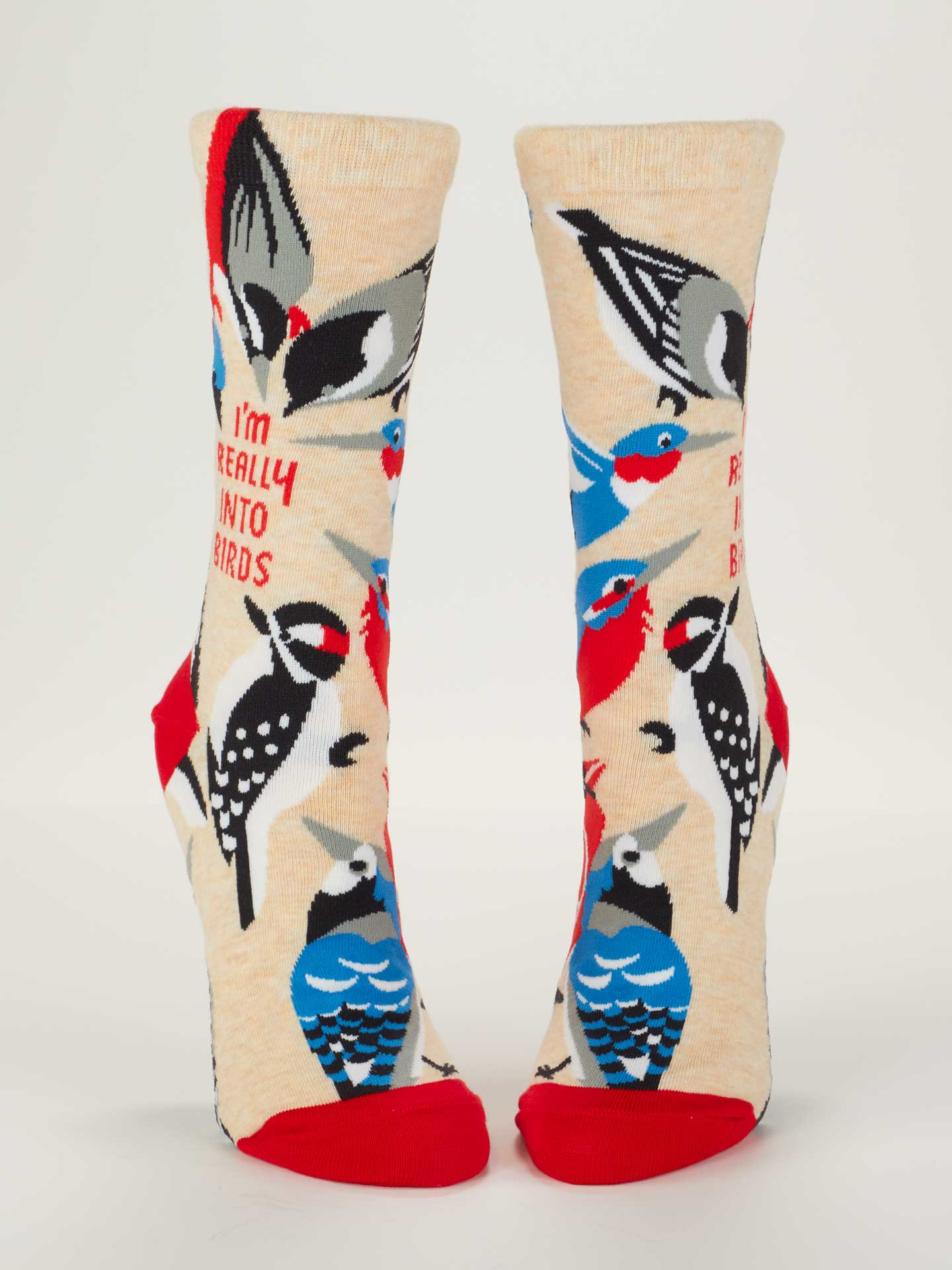 Women's Crew Socks Really Into Birds