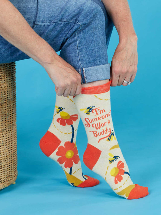Women's Crew Socks Work Buddy