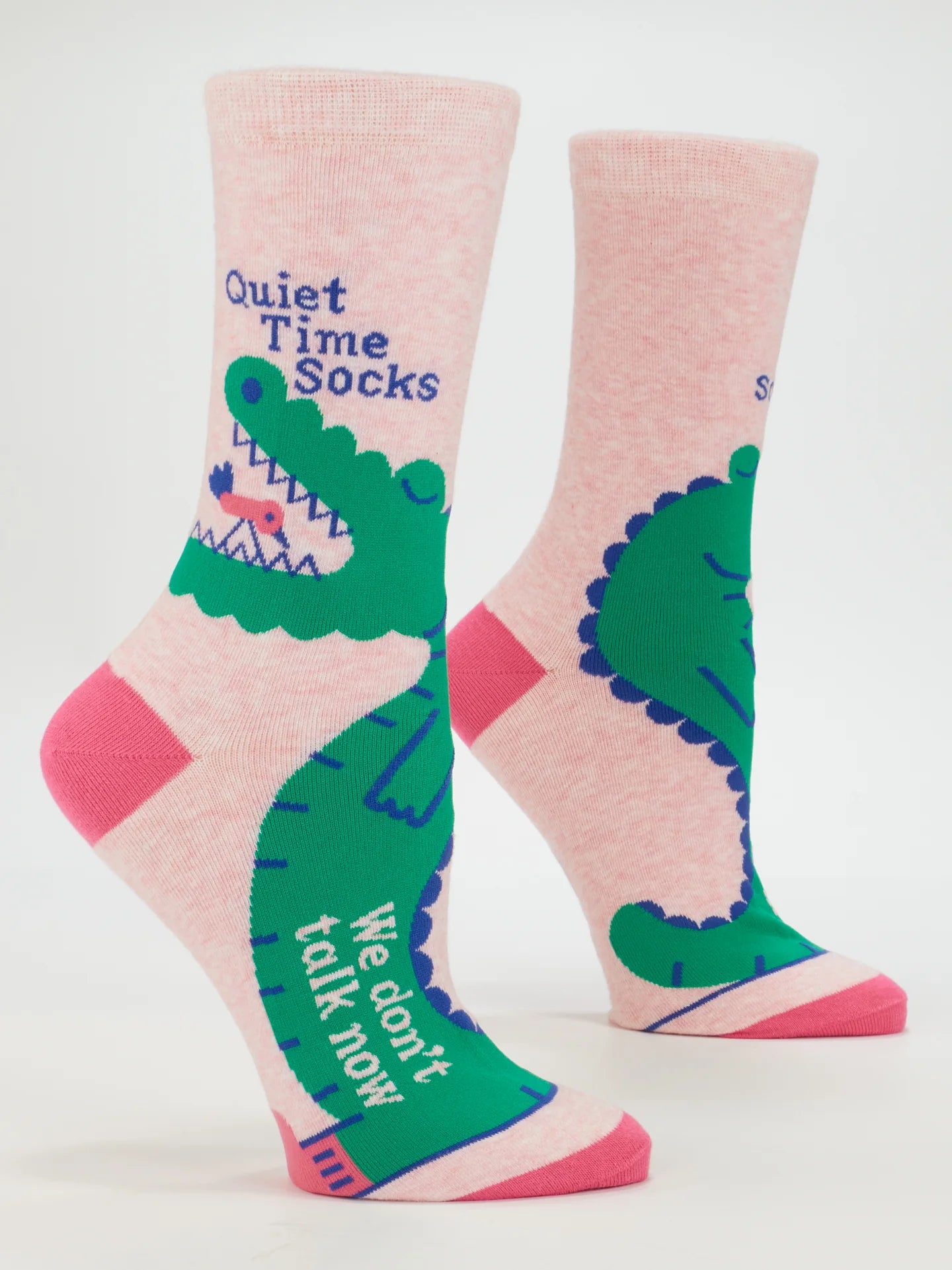 Women's Crew Socks Quiet Time