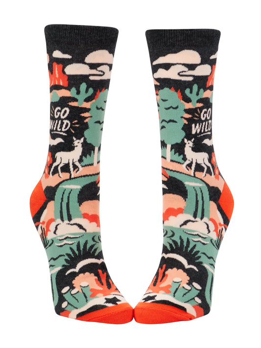 Women's Crew Socks Go