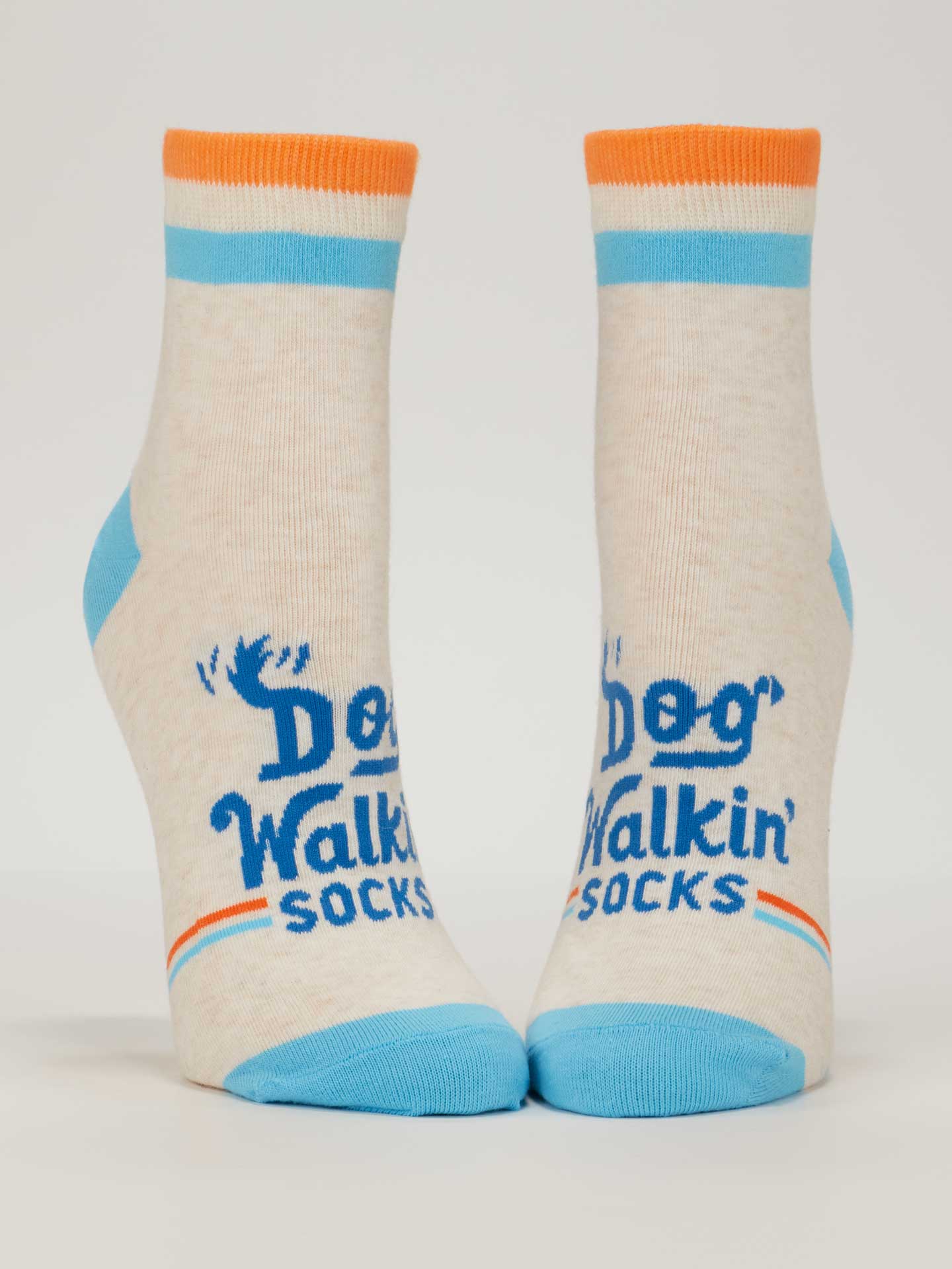 Women's Ankle Socks Dog Walkin'