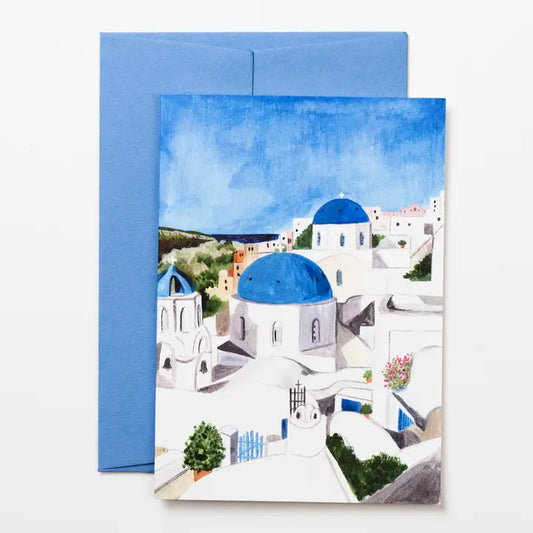 Santorini Card