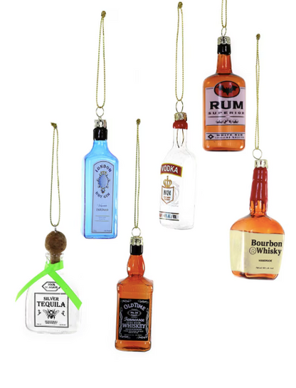 Making Spirits Bright Glass Ornament