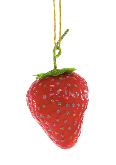 Fresh Strawberry Ornament