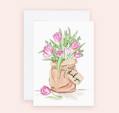 Thank You Blooms Enclosure Card