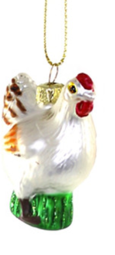 Farmstead Chickens Ornament
