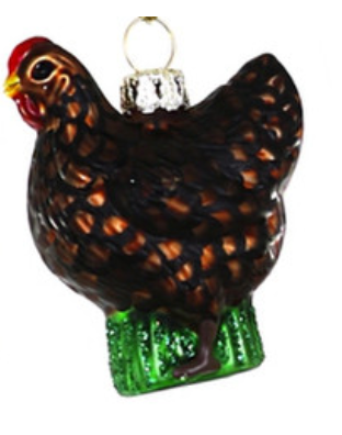 Farmstead Chickens Ornament