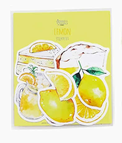 Lemon Sticker Set