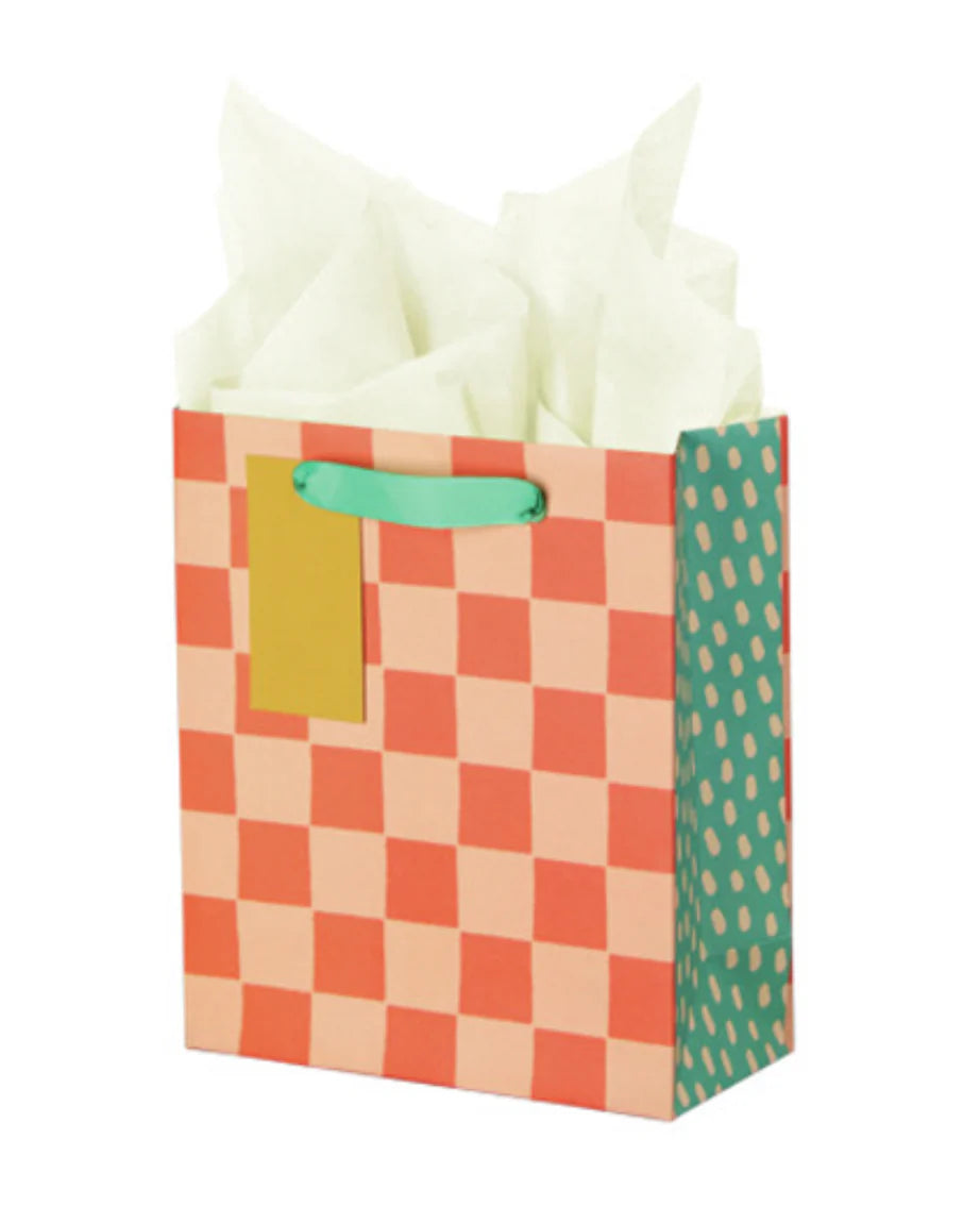 Check Cafe Small Gift Bag