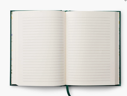 There Are Always Flowers Embroidered Journal