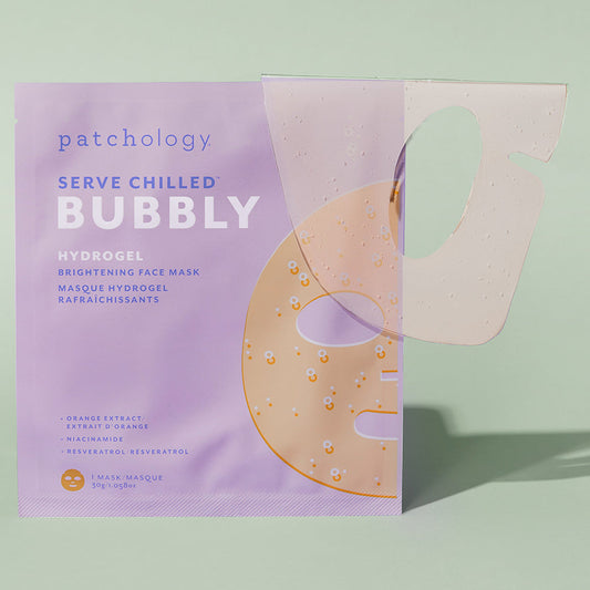 Serve Chilled Bubbly Brightening Hydrogel Mask