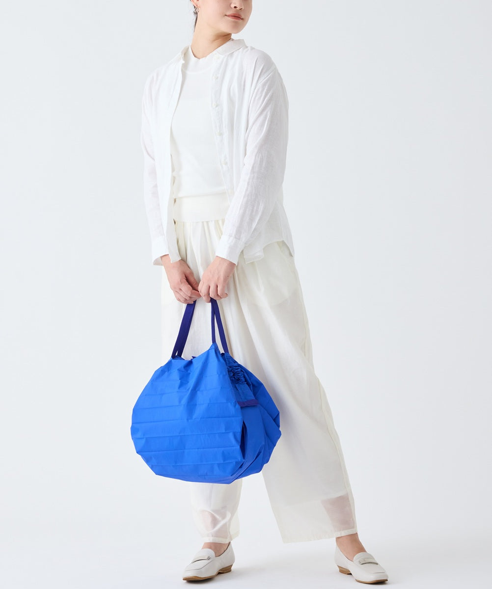 Shupatto Compact Reusable Bag Medium Clear Sky