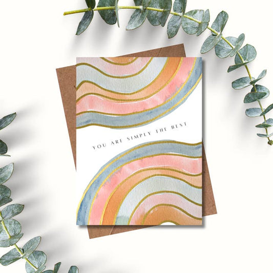 Simply The Best Card