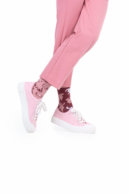 Simply The Breast Crew Socks