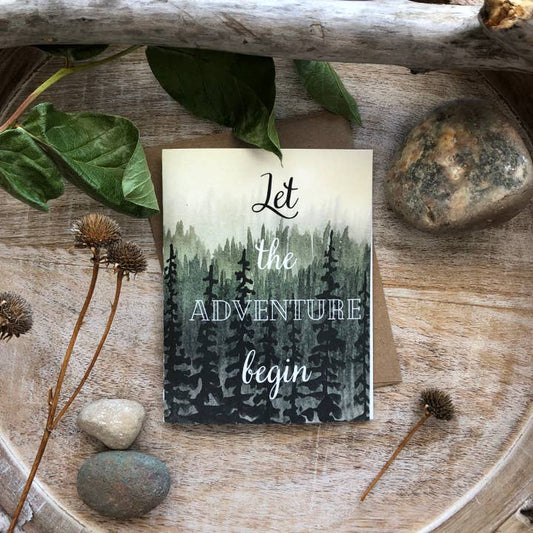 Smokey Forest Adventure Card