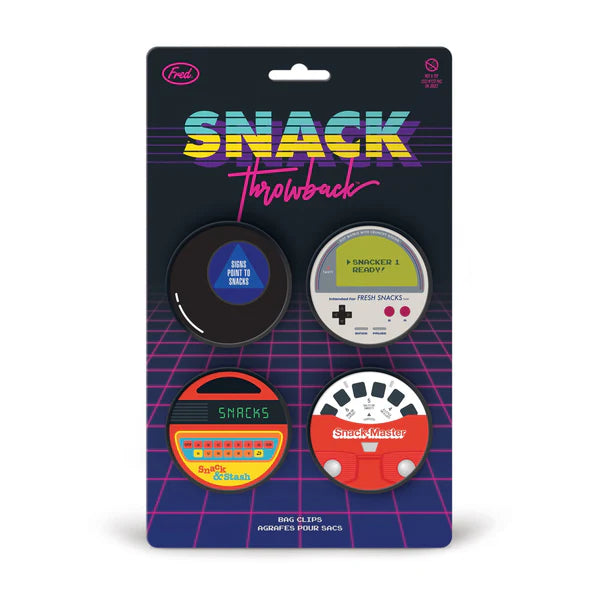 Snack Throwback Bag Clips