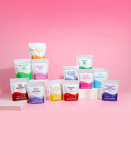 Soak Away That Shitty Day Epsom Salt Bath Soak