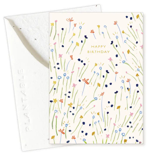 Sweetest Stems Sprout Mini Greeting Card