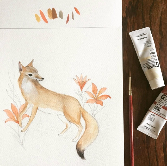 Swift Fox Art Card