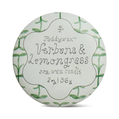 Verbena + Lemongrass Tulip 2oz Candle