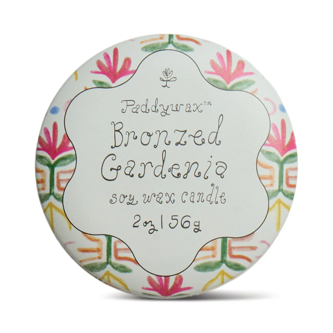 Bronzed Gardenia Tulip 2oz Candle