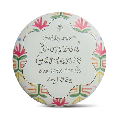 Bronzed Gardenia Tulip 2oz Candle