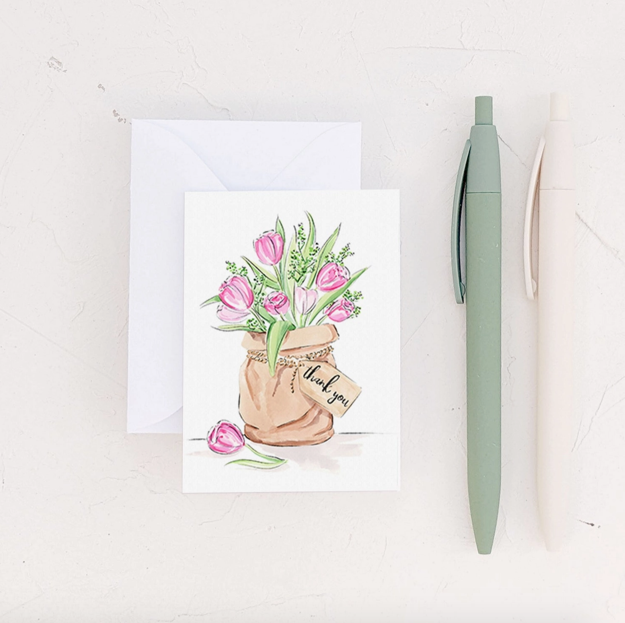 Thank You Blooms Enclosure Card