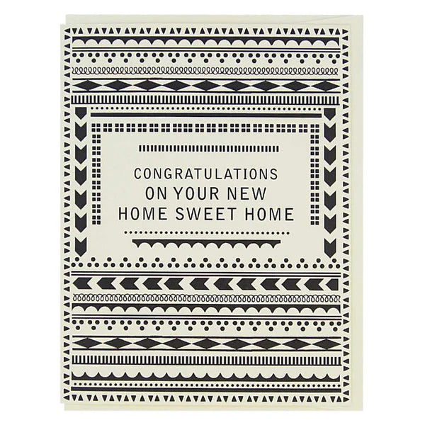 New Home Pattern Card