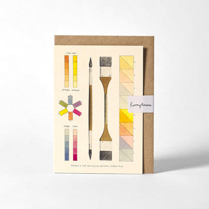 The Art of Colouring Greeting Card