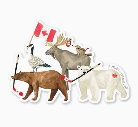 S23 The Eh Team Canadian Animal Sticker
