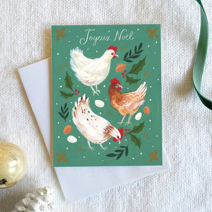 Three French Hens Card